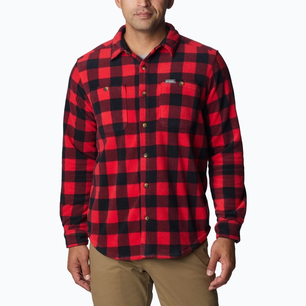 Columbia Flare Gun Fleece Button Shirt NWT